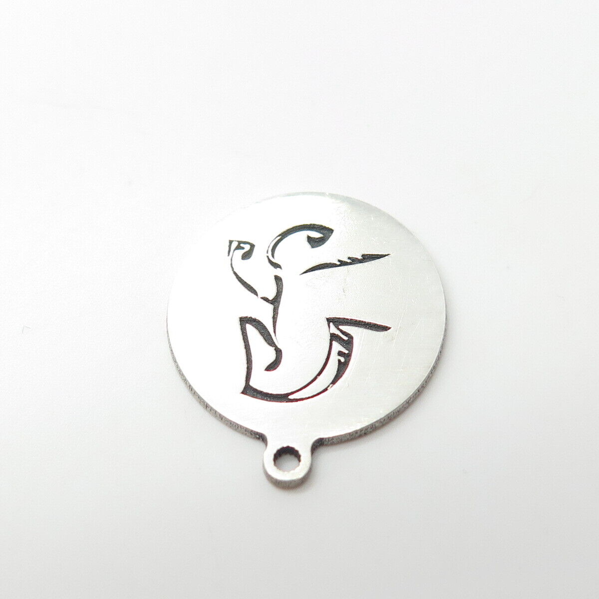 925 Sterling Silver USA Two In Town Horse Charm Pendant