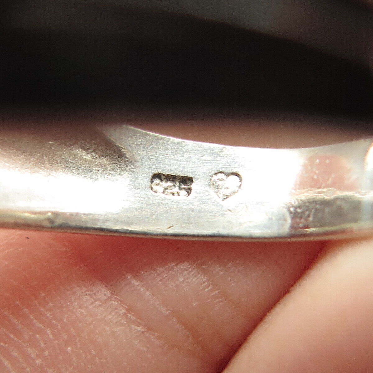 925 Sterling Silver Vintage Amethyst Citrine Peridot Topaz Gem Ring Size 7.25