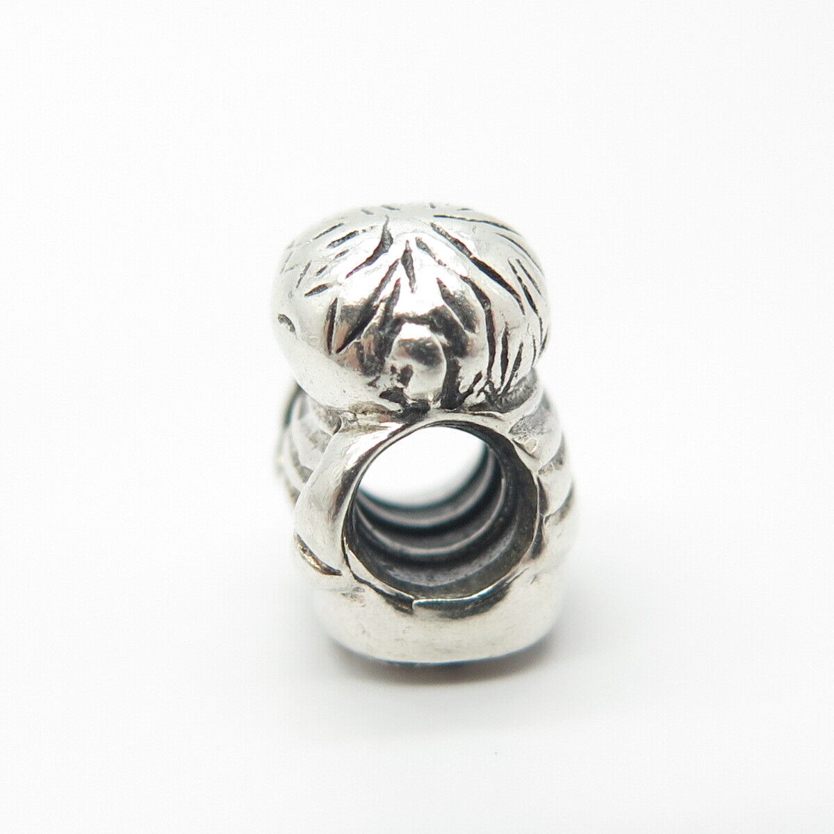 925 Sterling Silver PANDORA Happy Boy Bead Charm