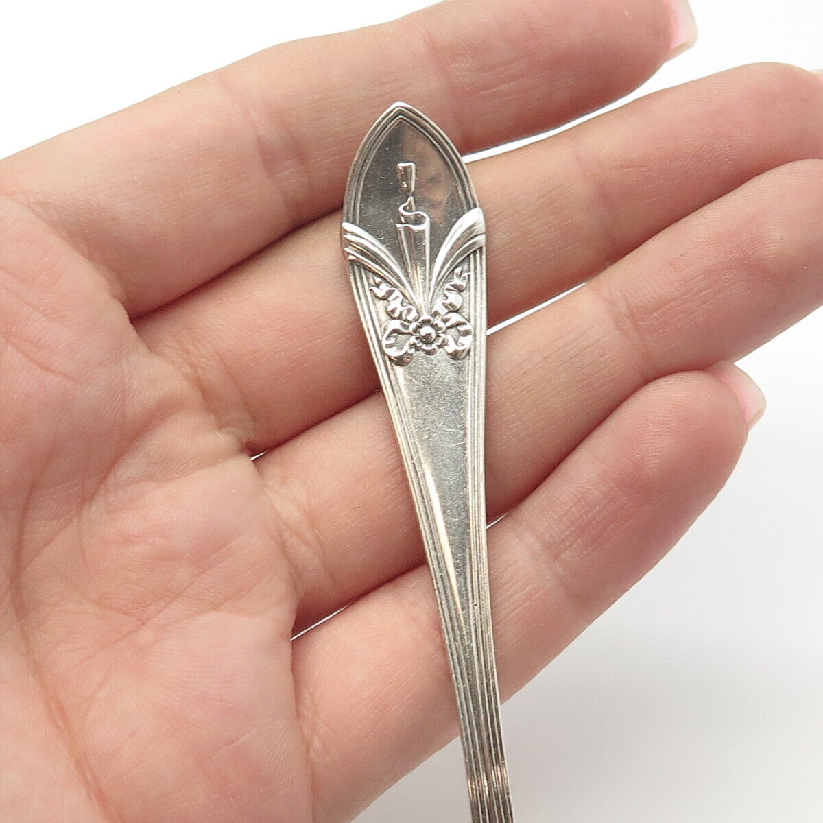 833 Silver Antique Victorian Netherlands Kempen & Zonen Spoon