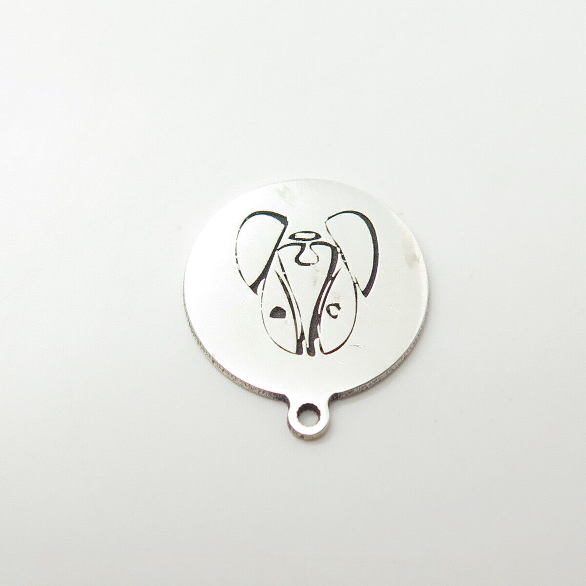 925 Sterling Silver USA Two In Town Dog Charm Pendant