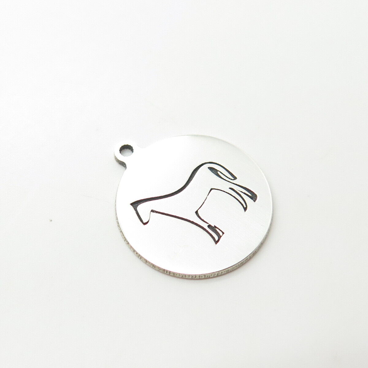 925 Sterling Silver USA Two In Town Horse Charm Pendant