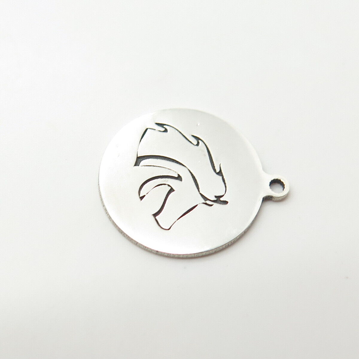 925 Sterling Silver USA Two In Town Horse Charm Pendant