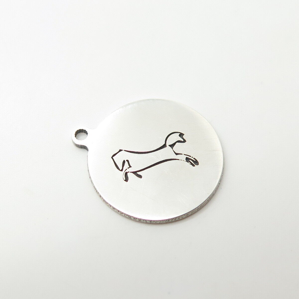 925 Sterling Silver USA Two In Town Frisky Horse Charm Pendant