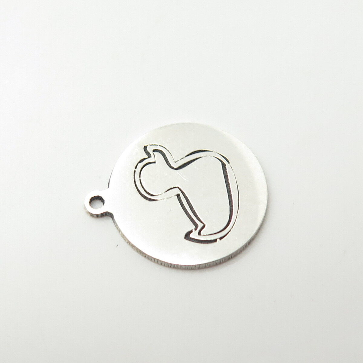 925 Sterling Silver USA Two In Town Duck Charm Pendant