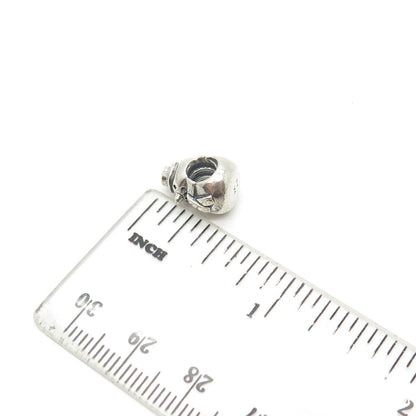 925 Sterling Silver Pandora Snowman Bead Charm