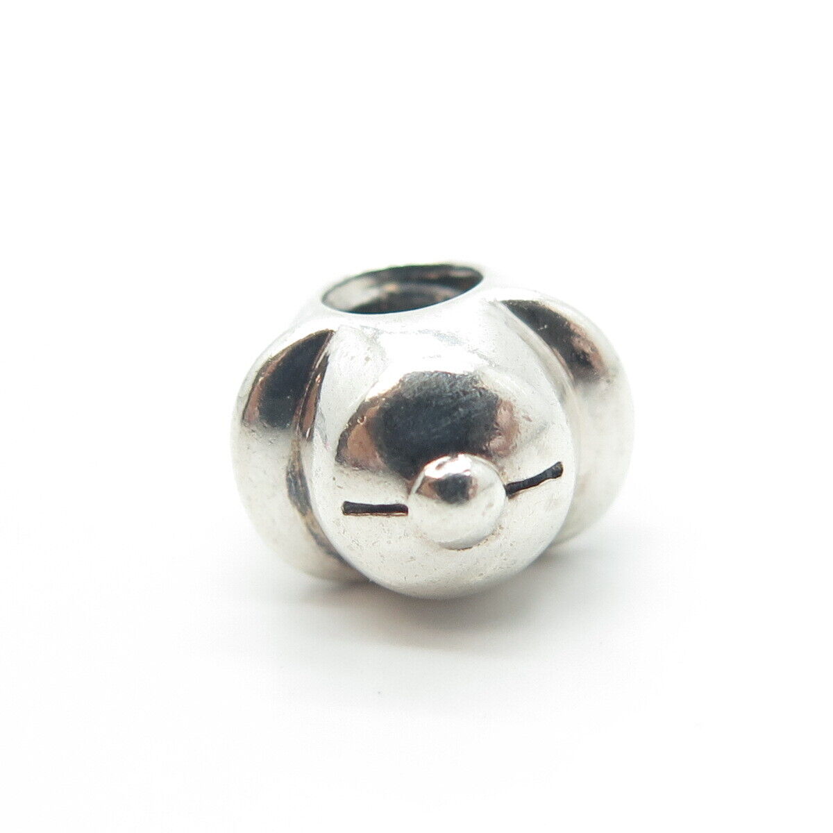 925 Sterling Silver Chamilia Boy's Face Bead Charm