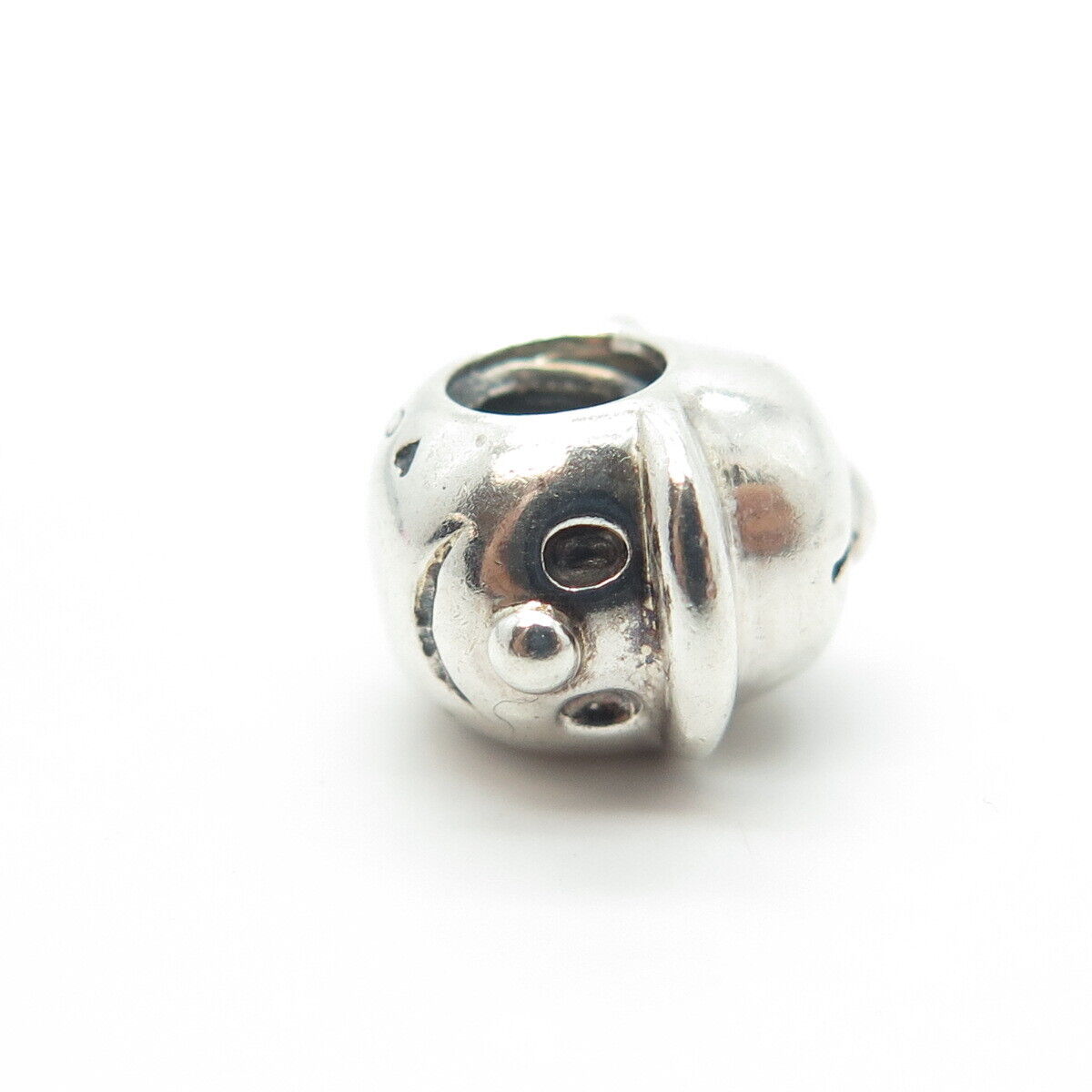 925 Sterling Silver Chamilia Boy's Face Bead Charm