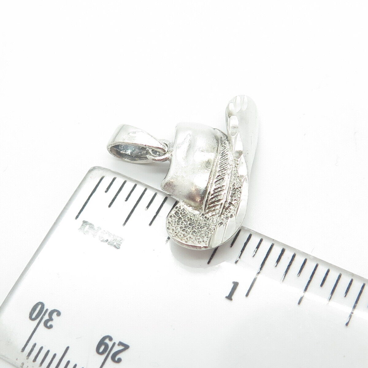 925 Sterling Silver Vintage Cowboy Hat Pendant