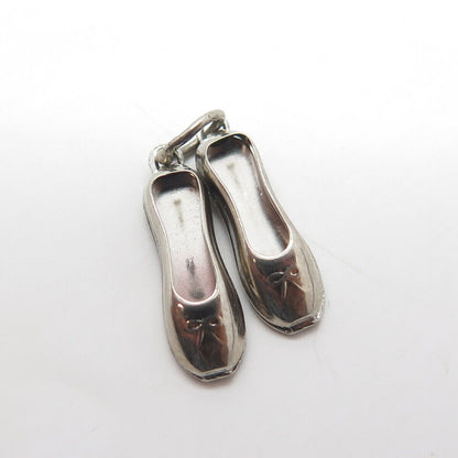 PAYE & BAKER 925 Sterling Silver Vintage Lady's Shoe Charm Pendant