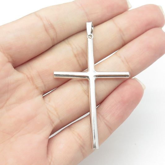 925 Sterling Silver Vintage Classic Cross Pendant