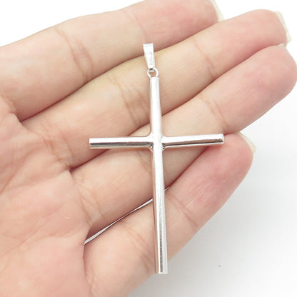 925 Sterling Silver Vintage Classic Cross Pendant