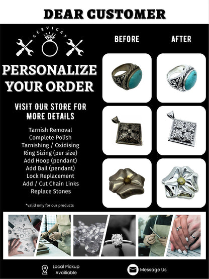 925 Sterling Silver Vintage Open Heart Ring Size 8