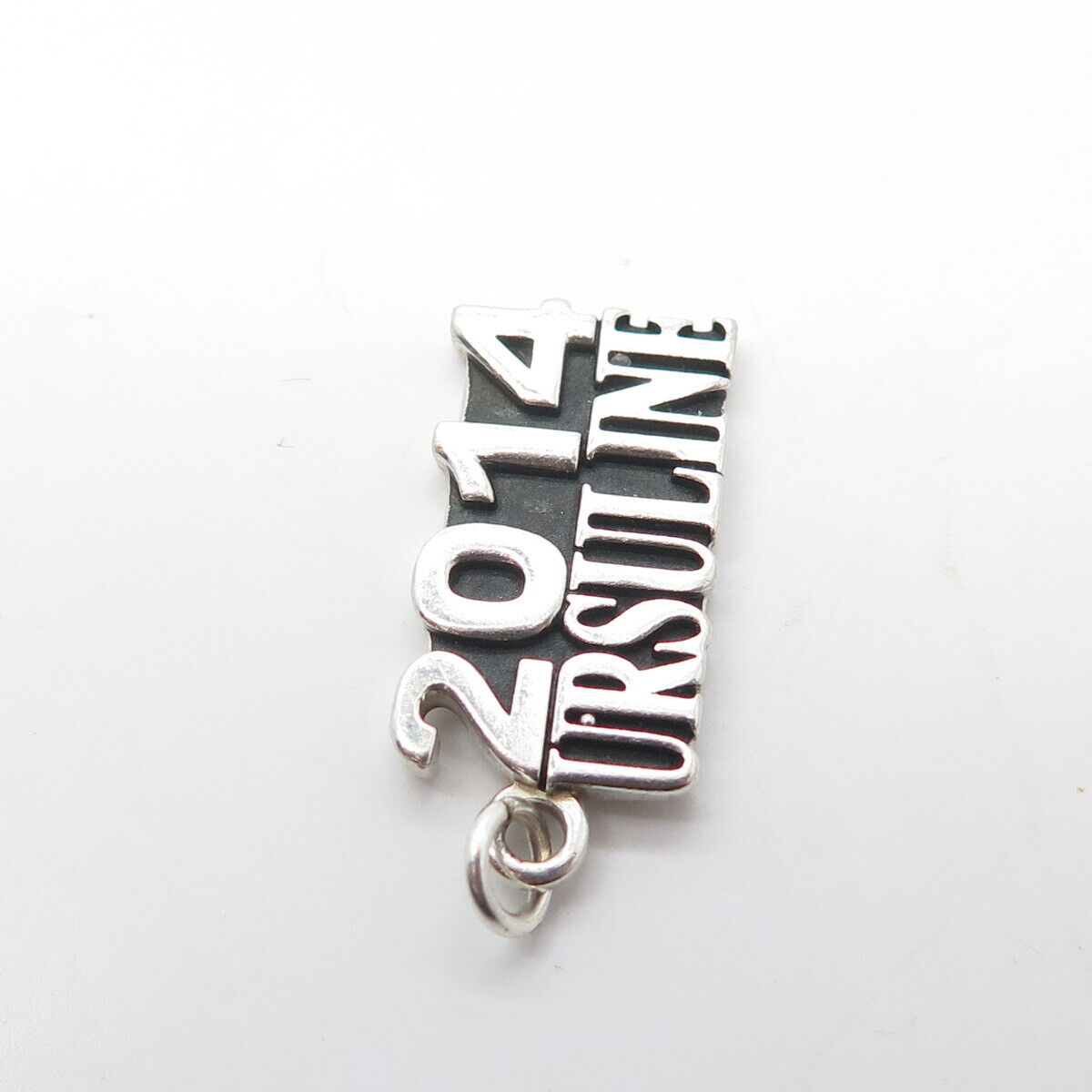 925 Sterling Silver 2014 Ursuline School / Collage / Academy Pendant
