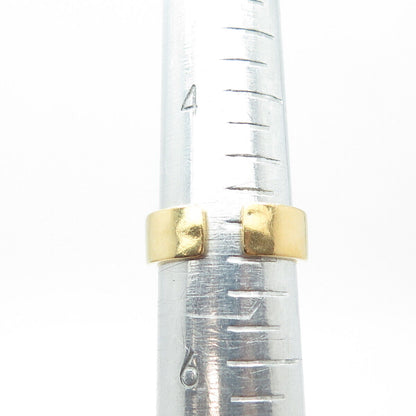 ALEX & ANI Sterling Silver Gold Plated Quartz Seahorse Adjustable Ring Size 5.25