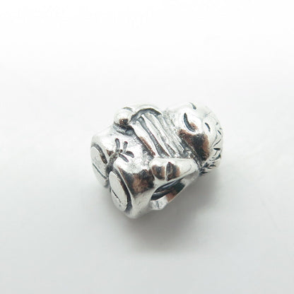 PANDORA 925 Sterling Silver Pandora Precious Boy Bead Charm