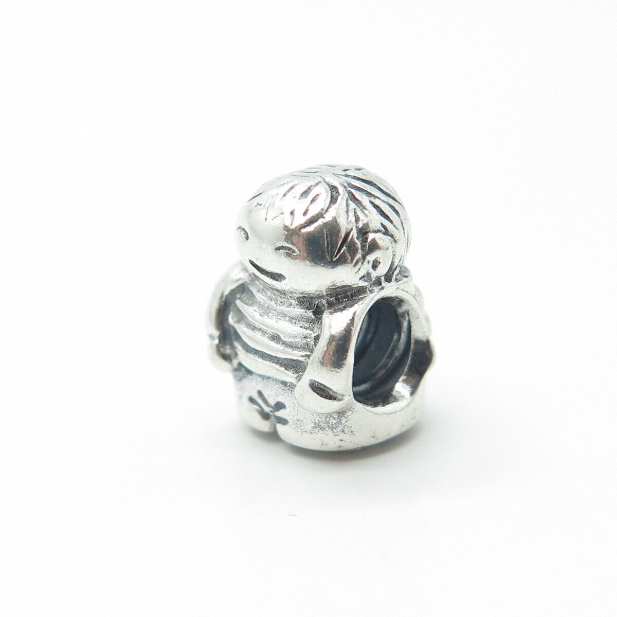 PANDORA 925 Sterling Silver Pandora Precious Boy Bead Charm