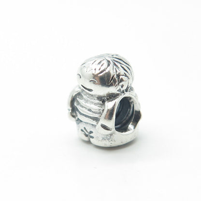 PANDORA 925 Sterling Silver Pandora Precious Boy Bead Charm