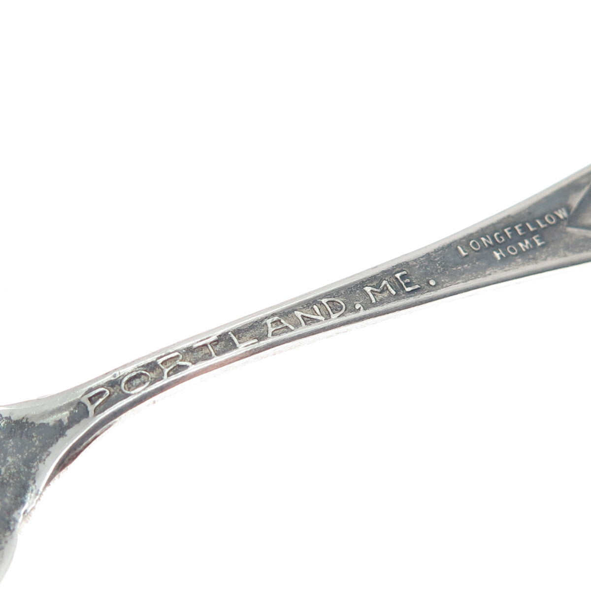 925 Sterling Silver Antique Art Deco Longfellow Home Portland ME Tea Spoon