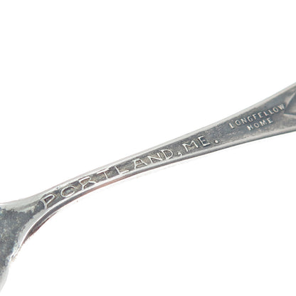 925 Sterling Silver Antique Art Deco Longfellow Home Portland ME Tea Spoon