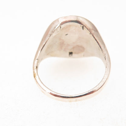 925 Sterling Silver Vintage The Great Wandering Albatross Bird Ring Size 6.5