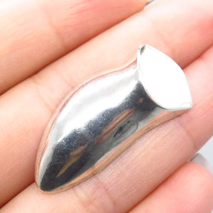 925 Sterling Silver Vintage Modernist Pin