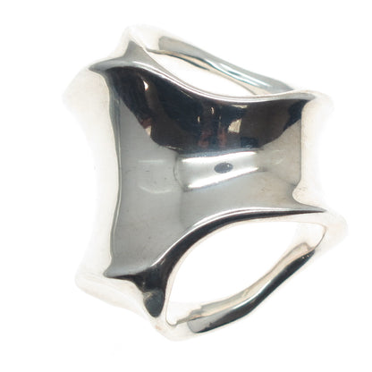 ROBERT LEE MORRIS 925 Sterling Silver Vintage Modernist Slide Pendant