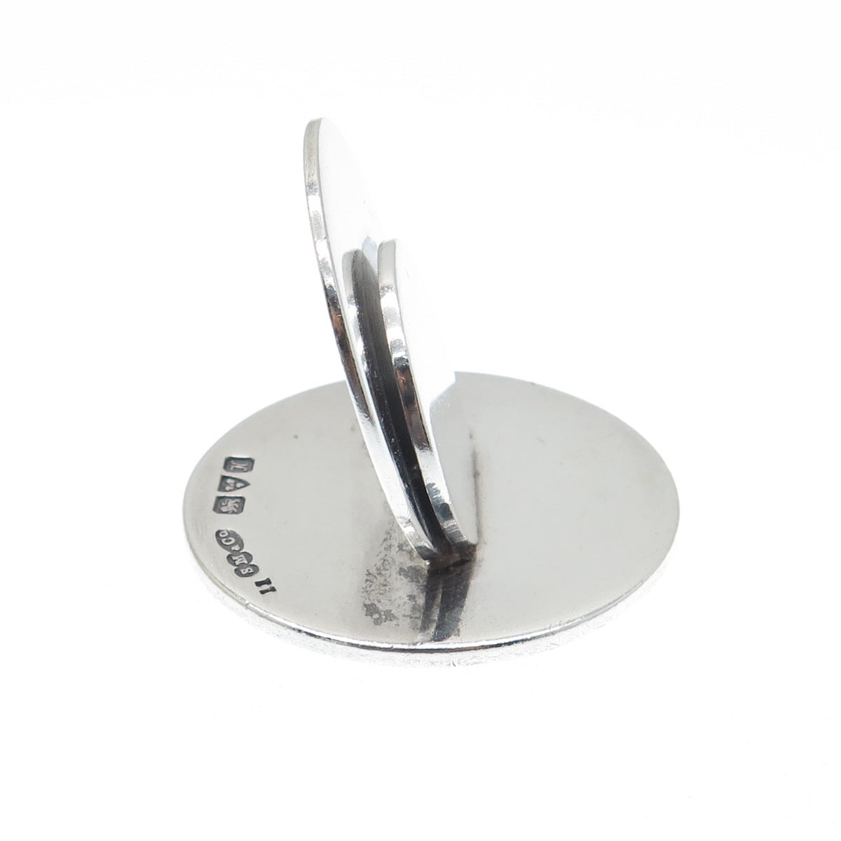 SAMPSON MORDAN & CO. 925 Sterling Silver Antique 1903 Chester Place Card Holder