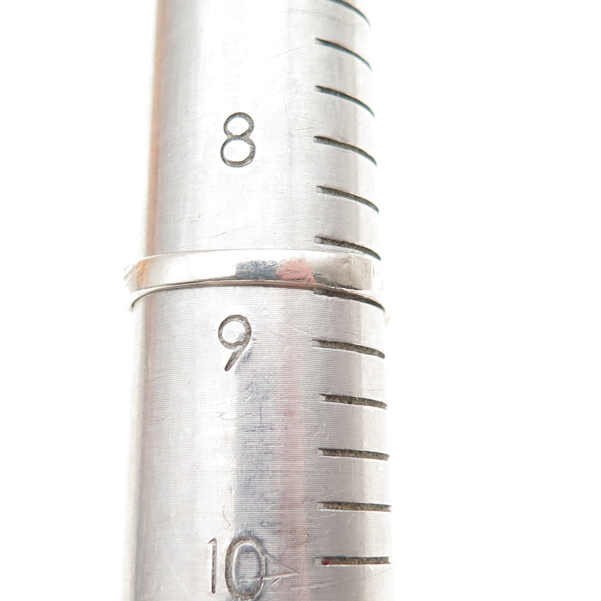 925 Sterling Silver Vintage Real Black Onyx Modernist Ring Size 8.75