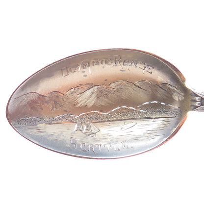 JOSEPH MAYER Sterling Vintage Olympic Range Seattle States & Cities Coffee Spoon