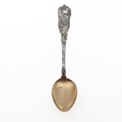 925 Sterling Silver Antique Art Deco CB&H Atlantic City Coffee Spoon