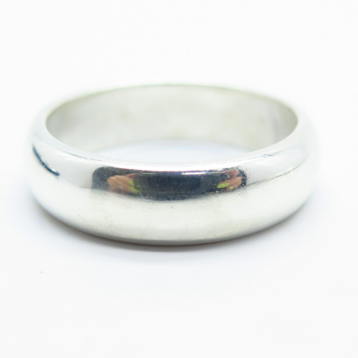 925 Sterling Silver Classic Band Ring Size 10.75