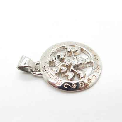 925 Sterling Silver Kohl's Jewelry Bountiful Love One Family Tree Pendant