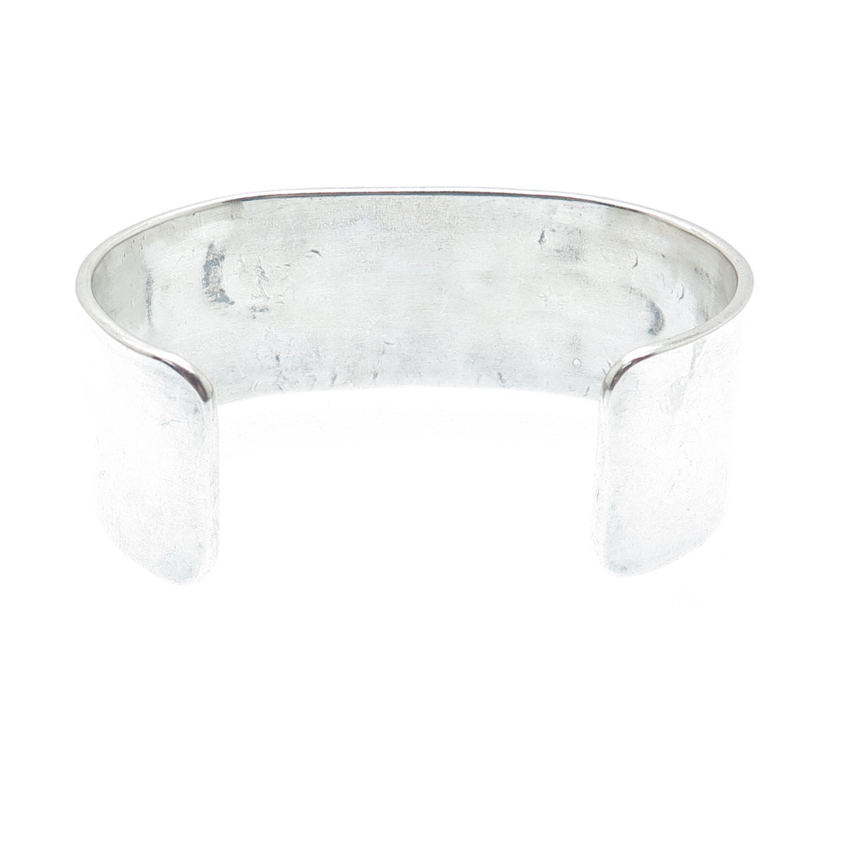 Old Pawn Hopi Sterling Silver Vintage Southwestern Adjustable Cuff Bracelet 6.5"