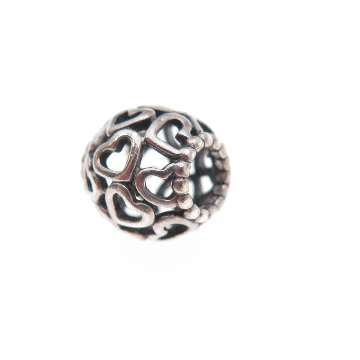 Pandora 925 Sterling Silver Open Your Heart Slide Bead Charm