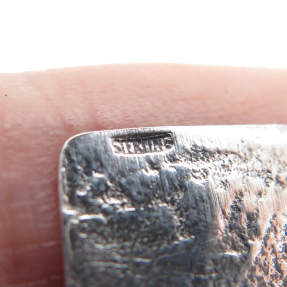 925 Sterling Silver Vintage 1999 Alphabet Large Pendant