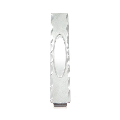 ANSON 925 Sterling Silver Antique Textured Tie Clip