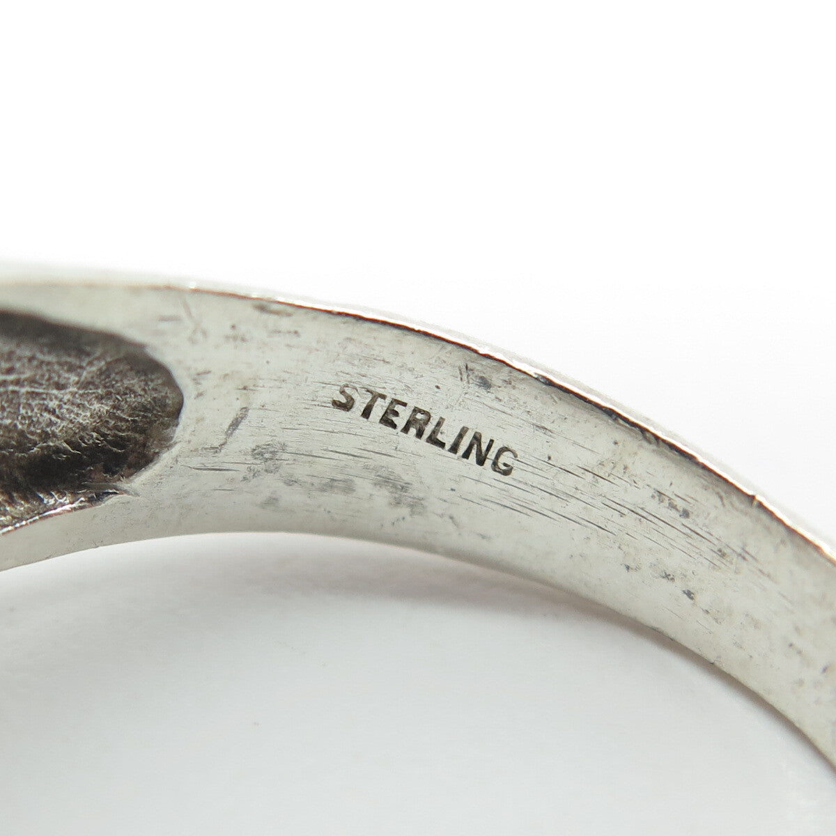 925 Sterling Silver Vintage "Ruben" Name Ring Size 12