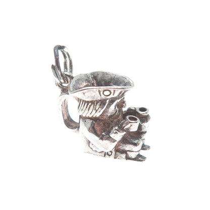 PAYTON PEPPER & SONS Sterling Silver Vintage 1959 Birmingham Pirate Mini Pendant