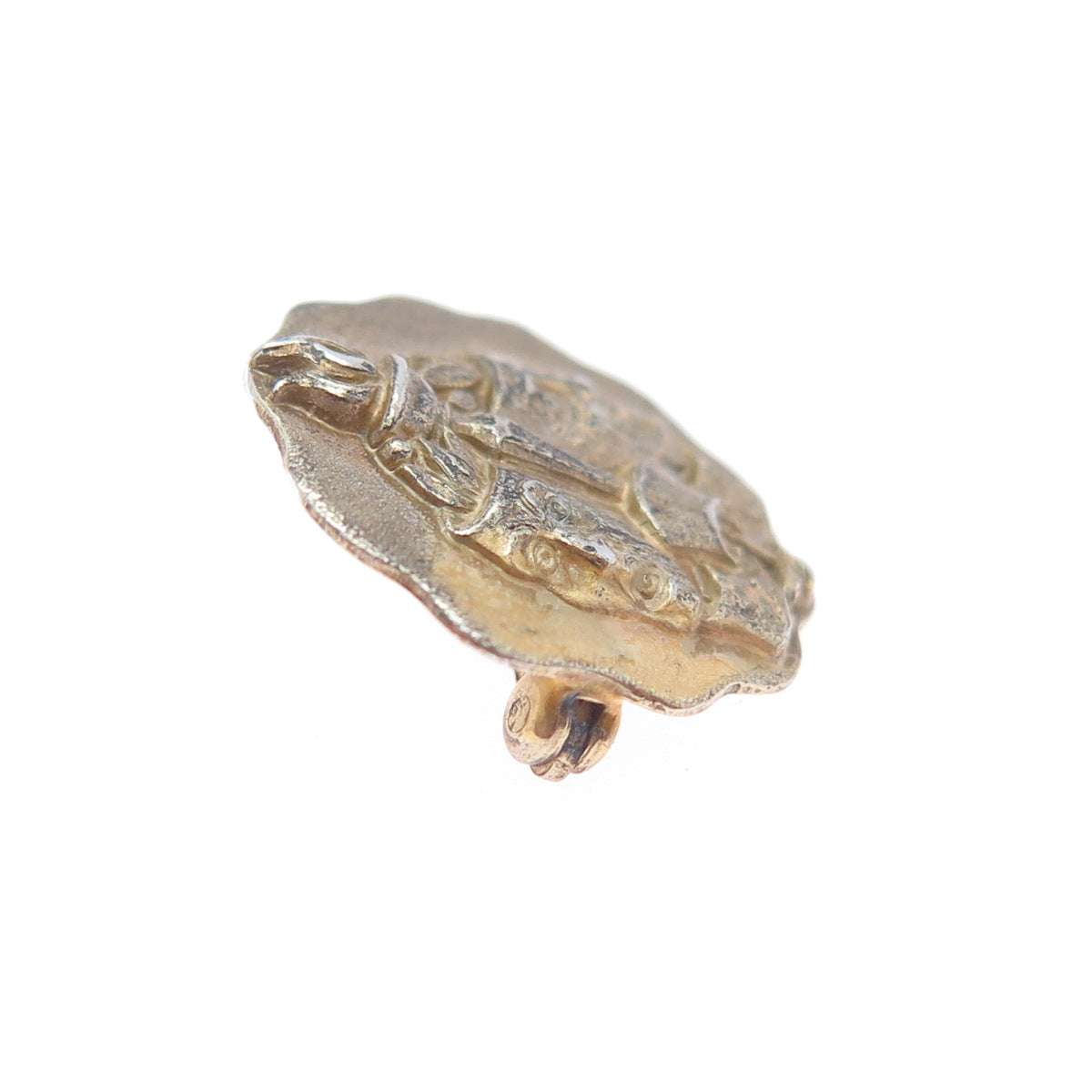 925 Sterling Silver Gold Plated Antique Art Deco Junior Classical League Brooch