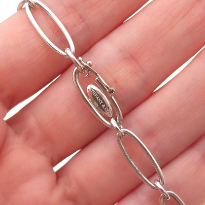 Tiffany & Co. Elsa Peretti Sterling Silver Vintage Starfish Chain Necklace 16"