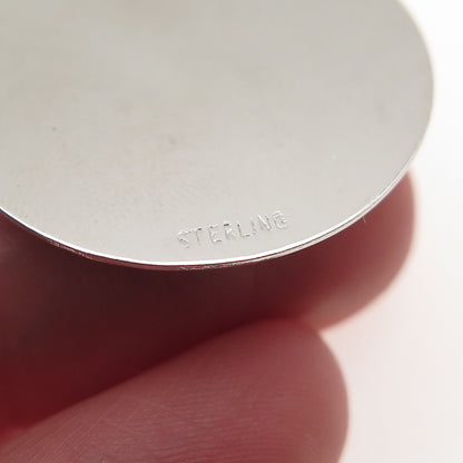 925 Sterling Silver Vintage Rhinestone Merry Christmas Tree Charm Pendant