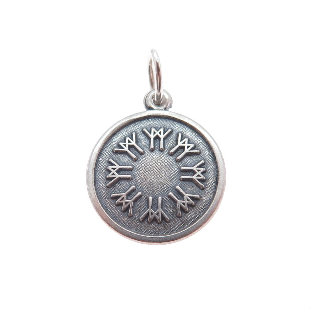 SJC SUNDANCER 925 Sterling Old Stock Vintage Snowflake Minimalist Charm Pendant