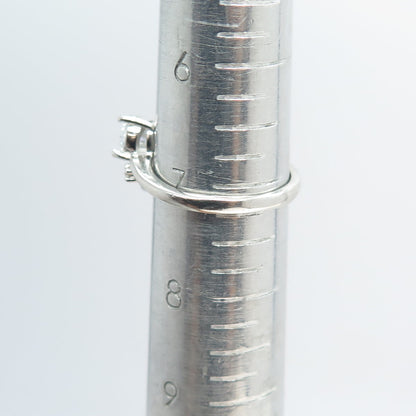 925 Sterling Silver Multi-C Z Ring Size 7.25