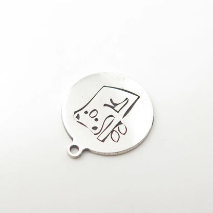 925 Sterling Silver USA Two In Town Koala Charm Pendant