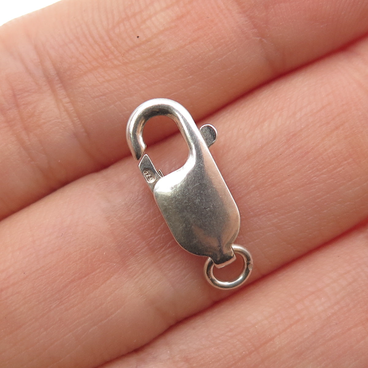 925 Sterling Silver Vintage Bracelet / Necklace Lobster Lock Clasp