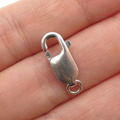 925 Sterling Silver Vintage Bracelet / Necklace Lobster Lock Clasp
