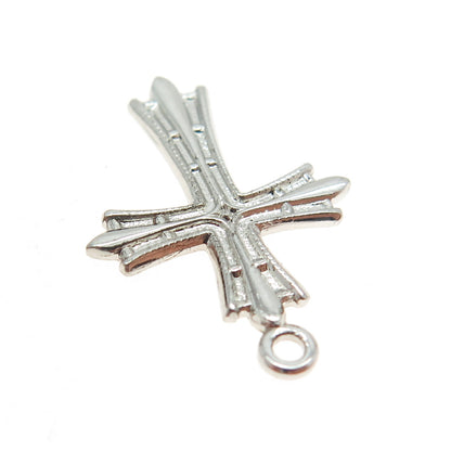 925 Sterling Silver Vintage Cross Pendant