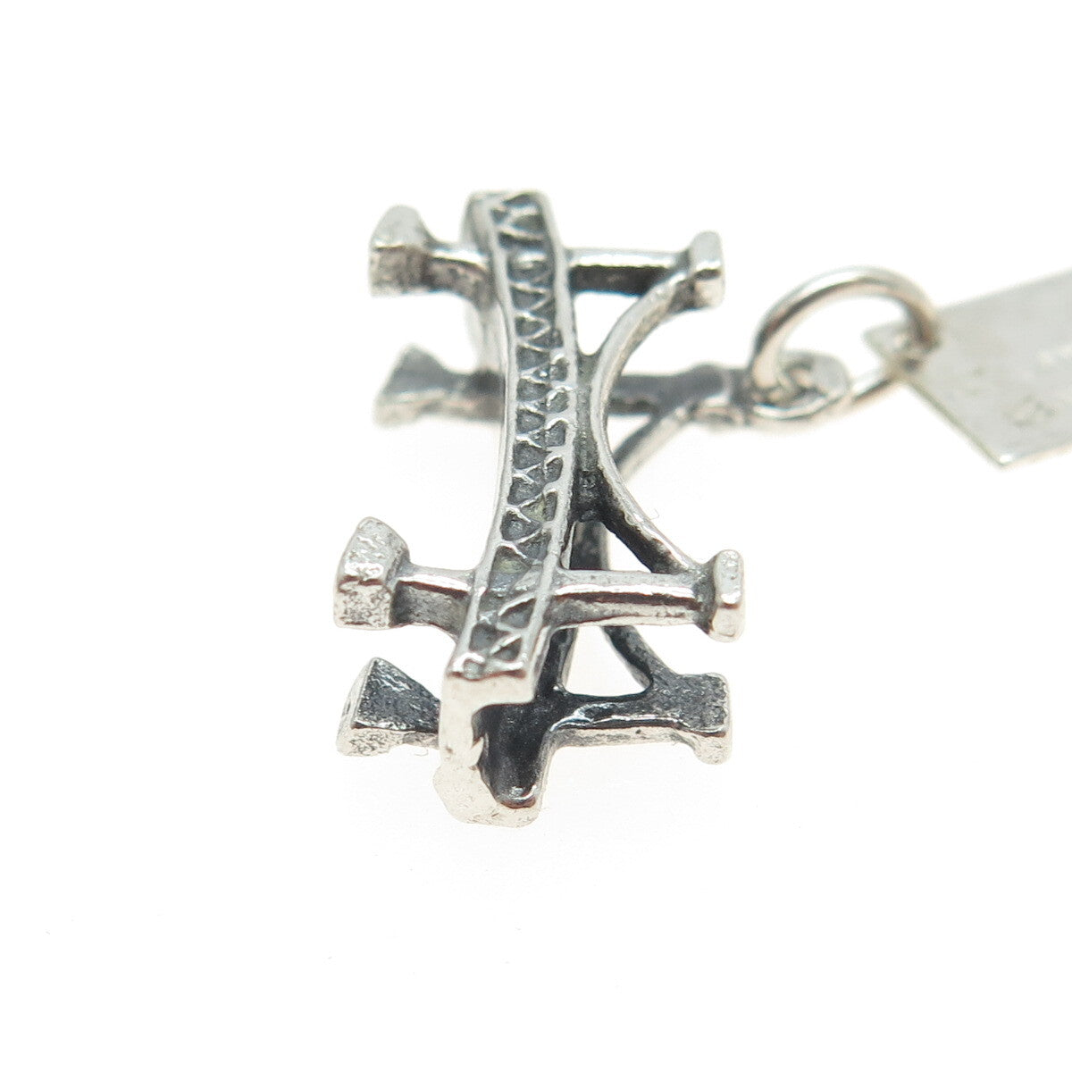 BELL TRADING POST 925 Sterling Silver Vintage St. Lawrence Seaway Bridge Pendant