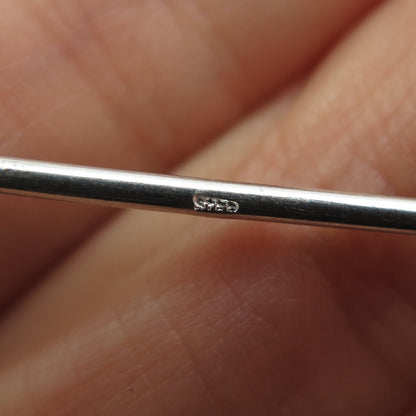 925 Sterling Silver Vintage Snuff Spoon / Ladle Charm Pendant